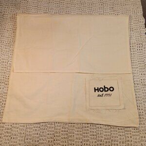 HOBO cotton dust bag for purse with fold over flap